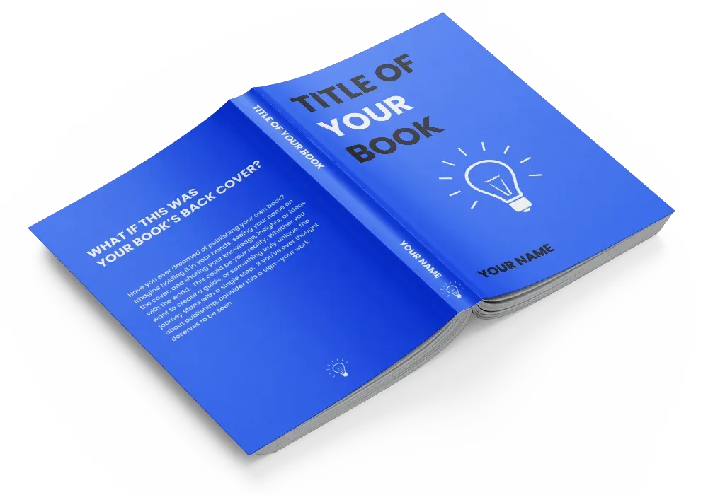 Picture of an open book