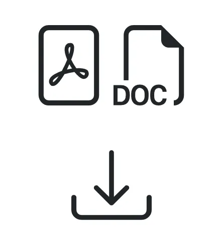 Download in DOCS OR PDF icons