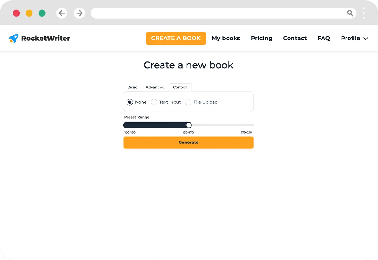 Third step of the generation - source files